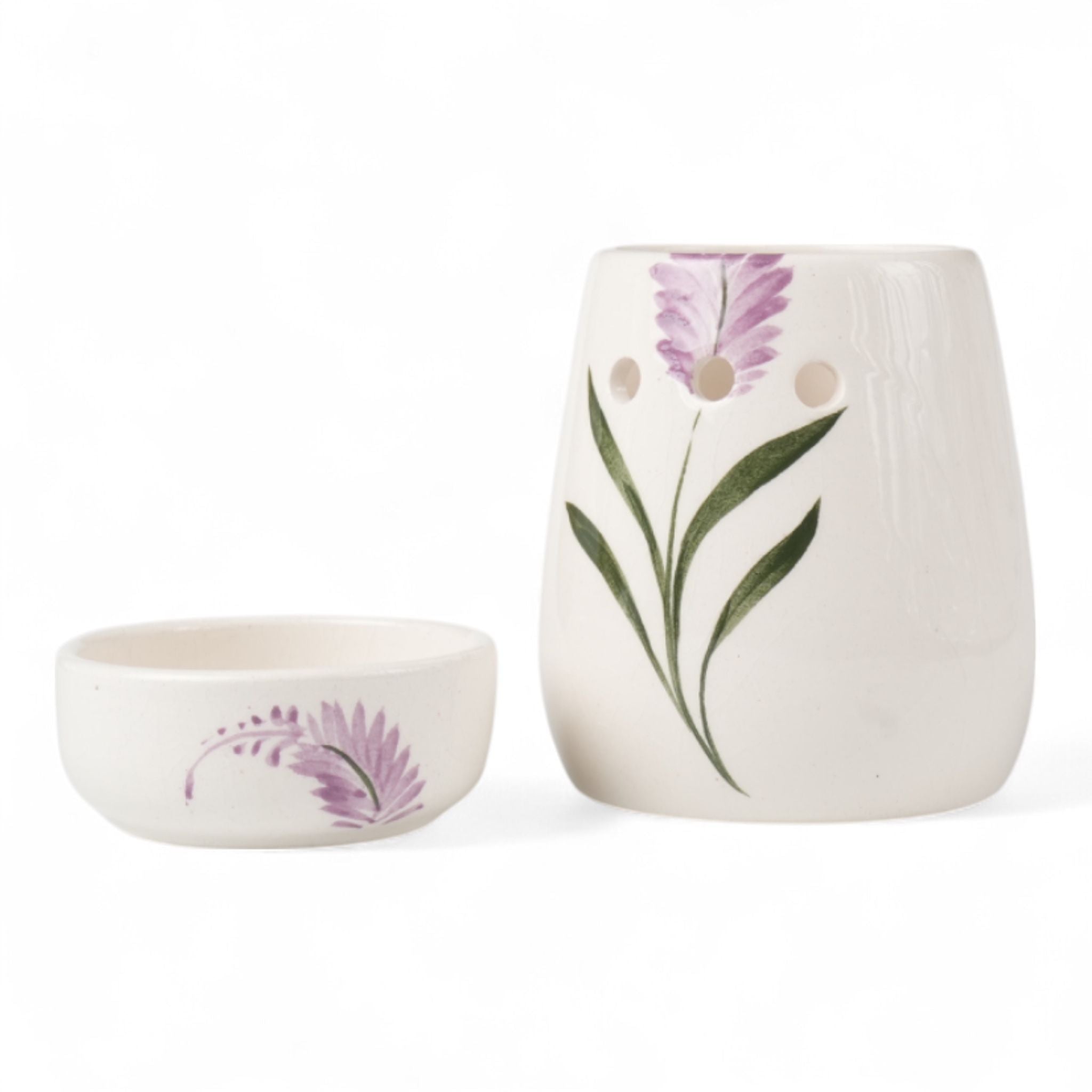 Handmade Ceramic Essential Oil Burner & Aromatherapy Censer