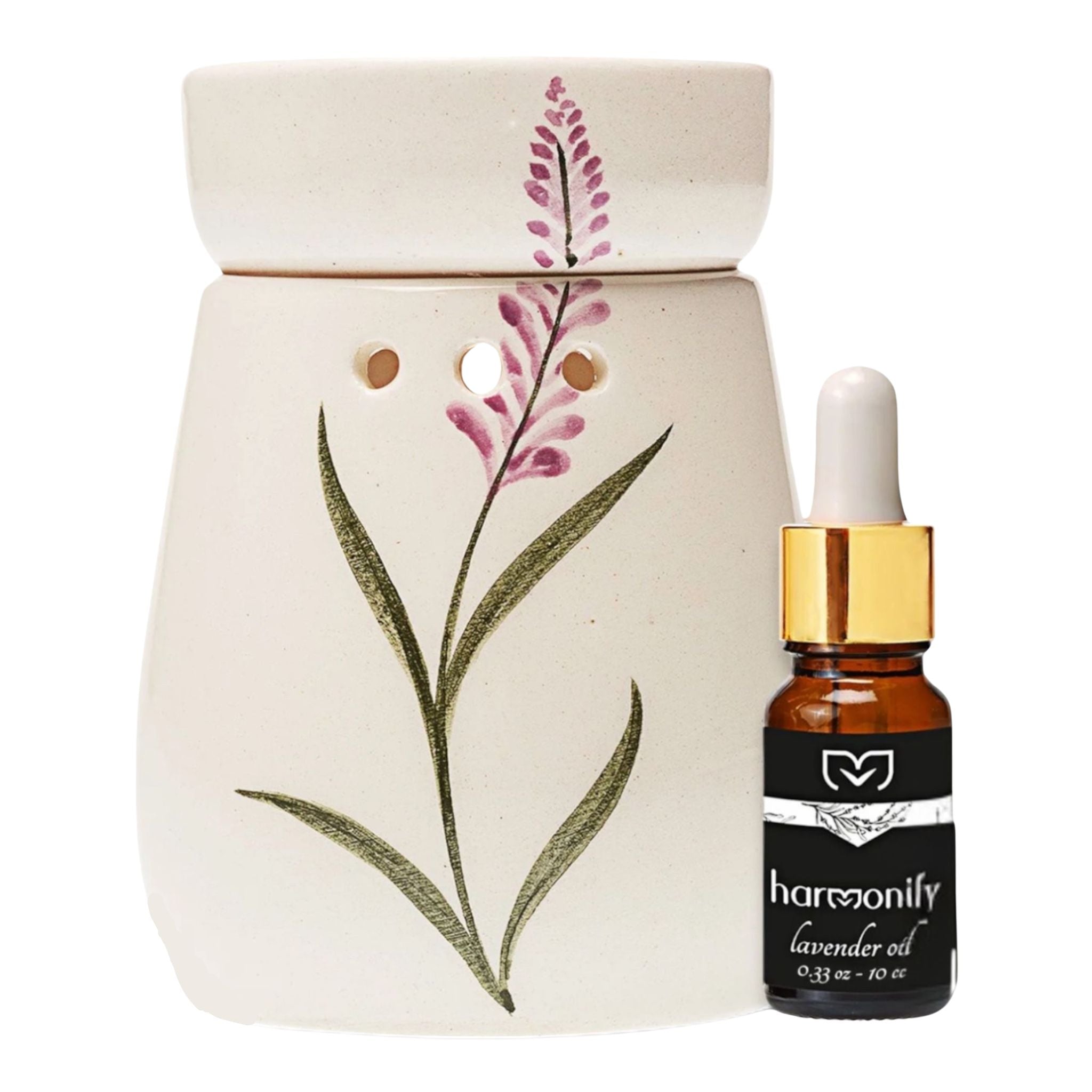 Handmade Ceramic Essential Oil Burner & Aromatherapy Censer