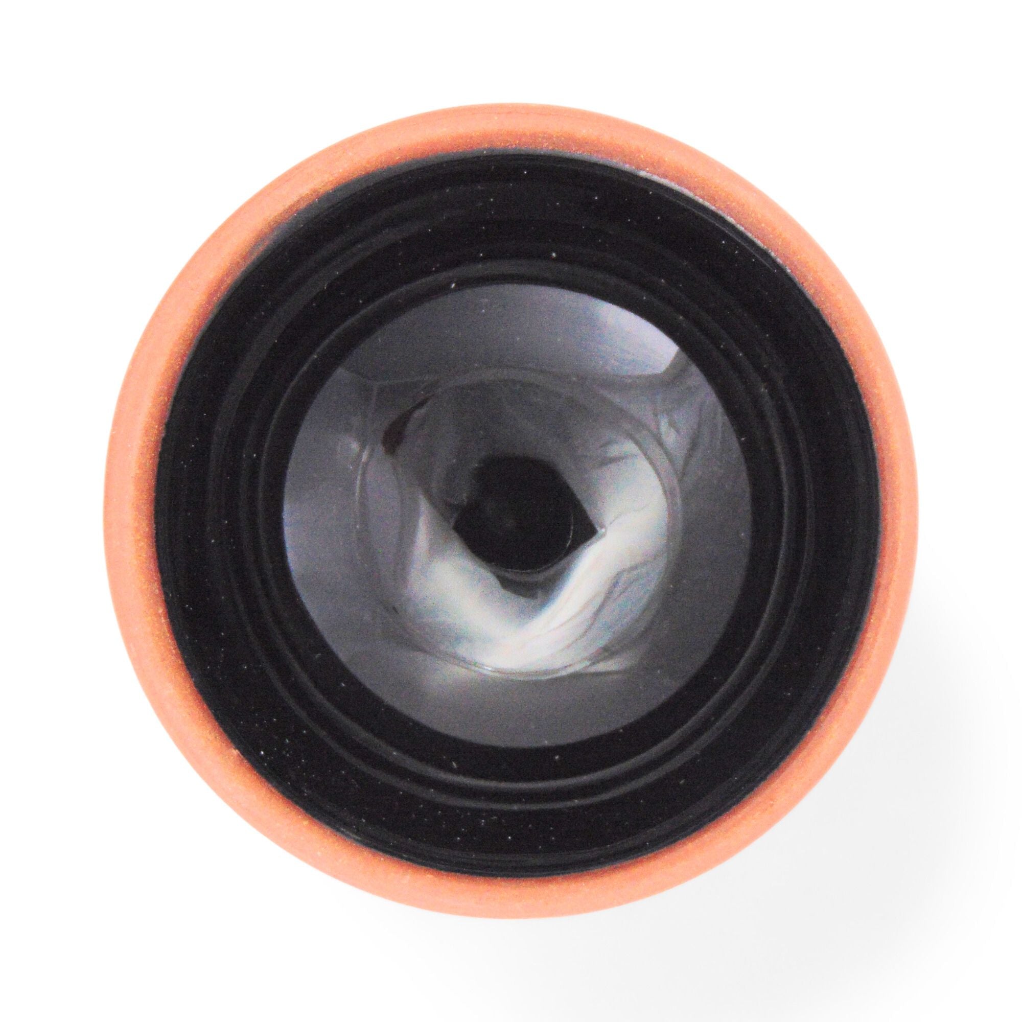 Terracotta Dip Bowl – Ruabon, Coal Black – 8cm