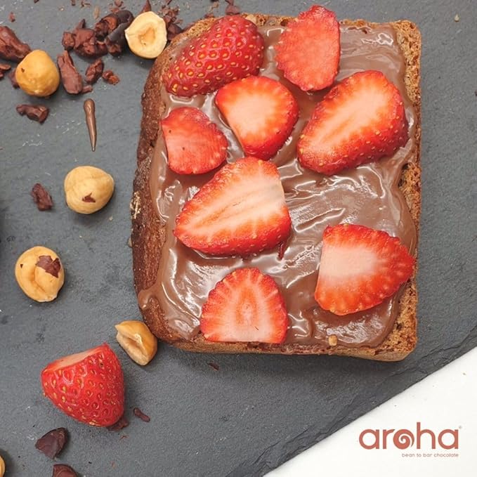 Aroha %80 Hazelnut Spread With Cocoa & Dates, 320 gr