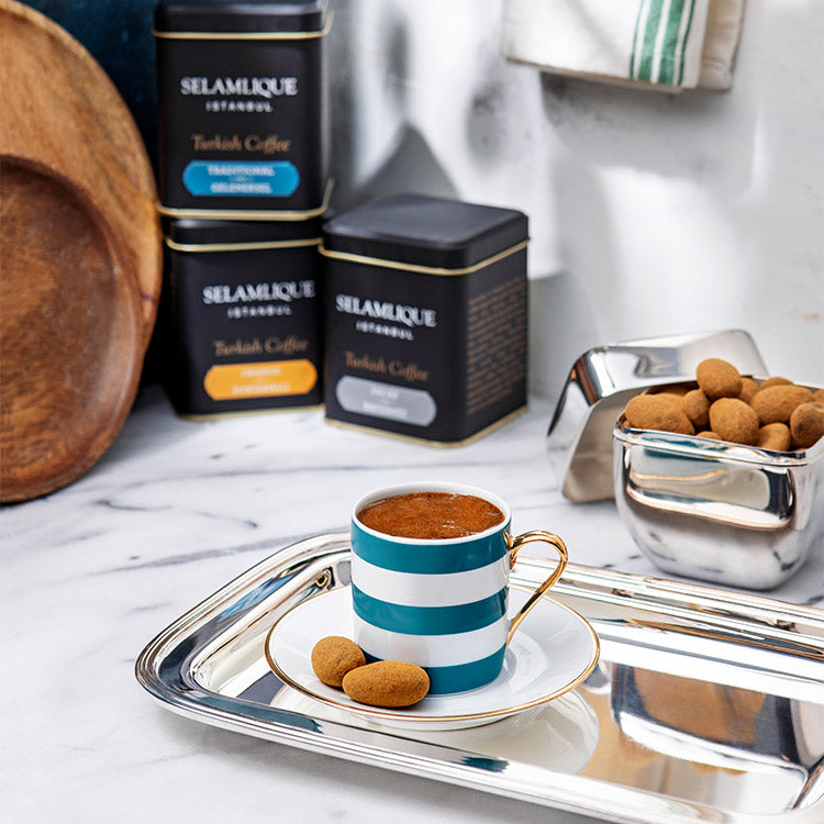 Turkish Coffee Orange, 125 g Metal Box