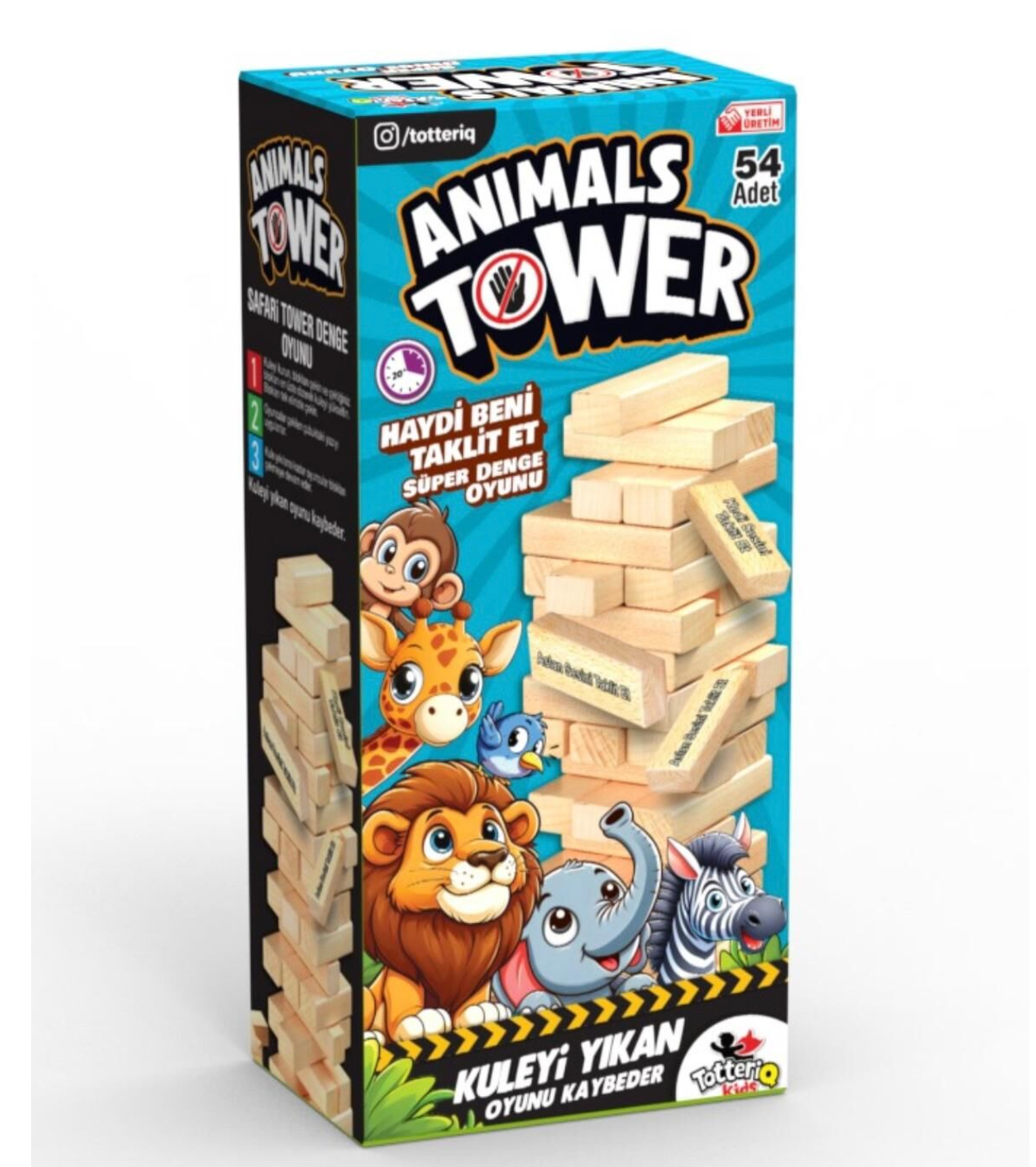 Totteriq Animal Tower Game