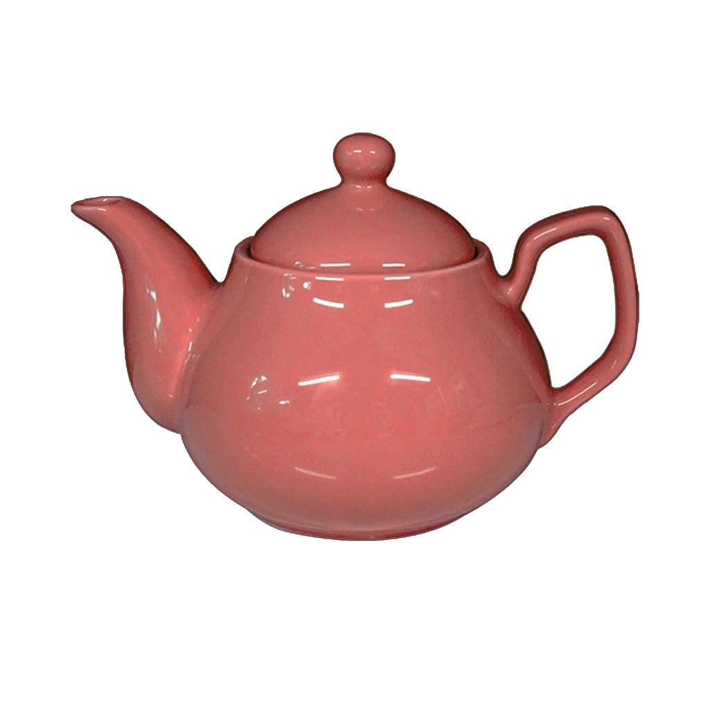 Porcelain Tea Pot Red 15cm
