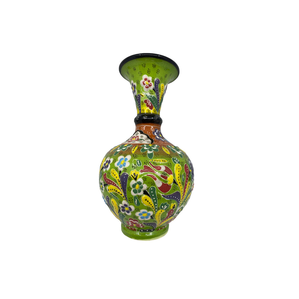 Ceramic Vase Tulip Green