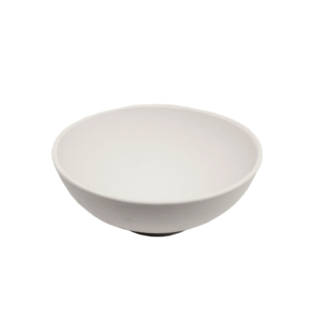 Handmade Ceramic Bowl Biscuit White 8cm