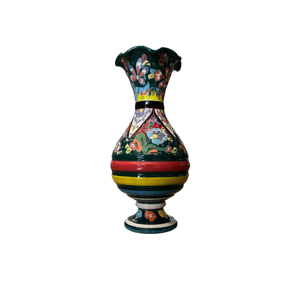 Ceramic Vase Tulip Basic with Rainbow