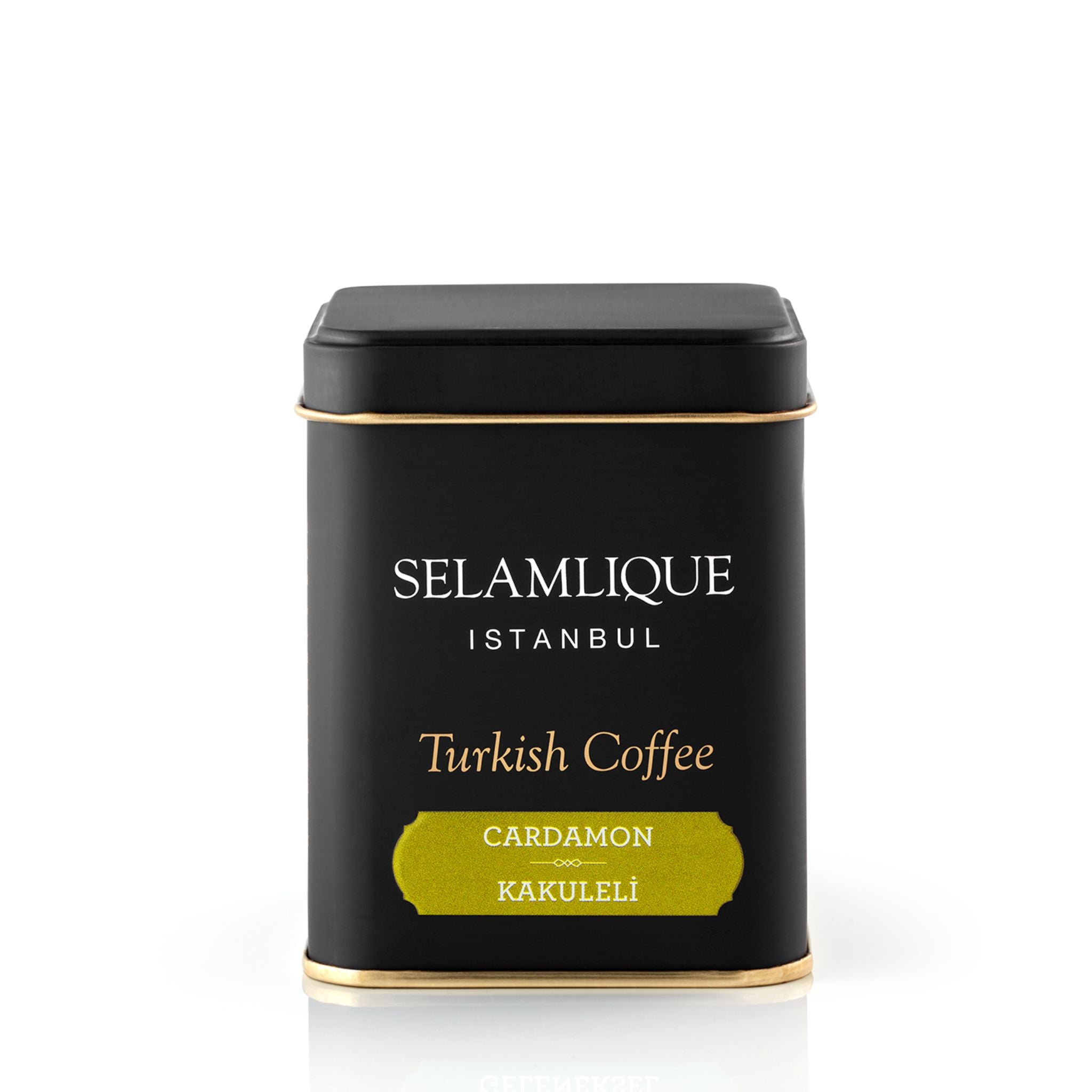 Selamlique Cardamom Flavoured Ground Turkish Coffee – 125g Box