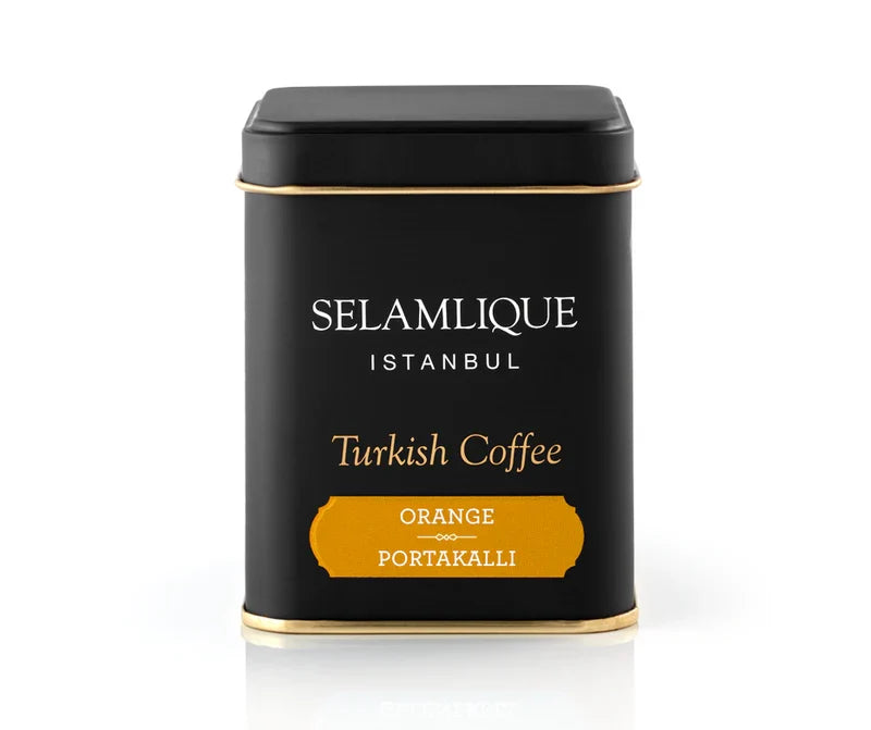 Turkish Coffee Orange, 125 g Metal Box