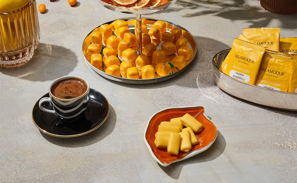 Turkish Coffee Orange, 125 g Metal Box
