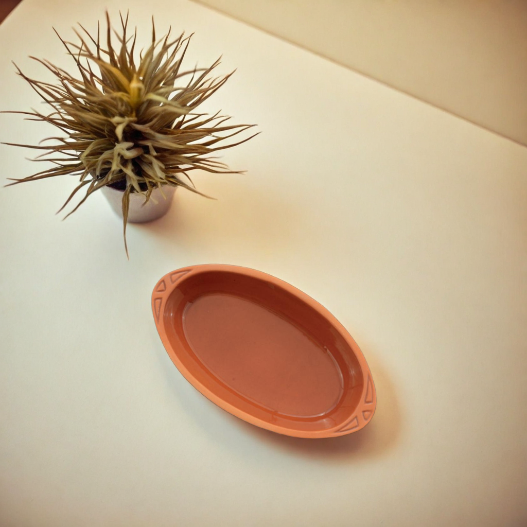 Large Casserole Dish, Inner Glazed, 2000ml, 33cm