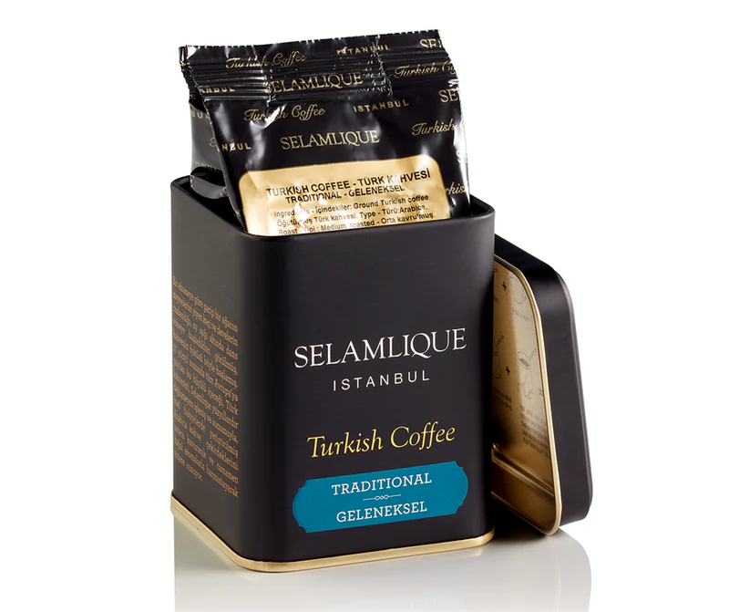 Turkish Coffee Traditional, 125 g Metal Box