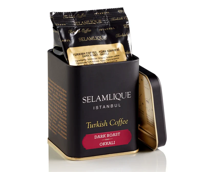 Turkish Coffee Dark Roast, 125 g Metal Box